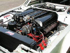 Rover SD1 with Rolls Royce Meteor engine and Goodridge Hoses.